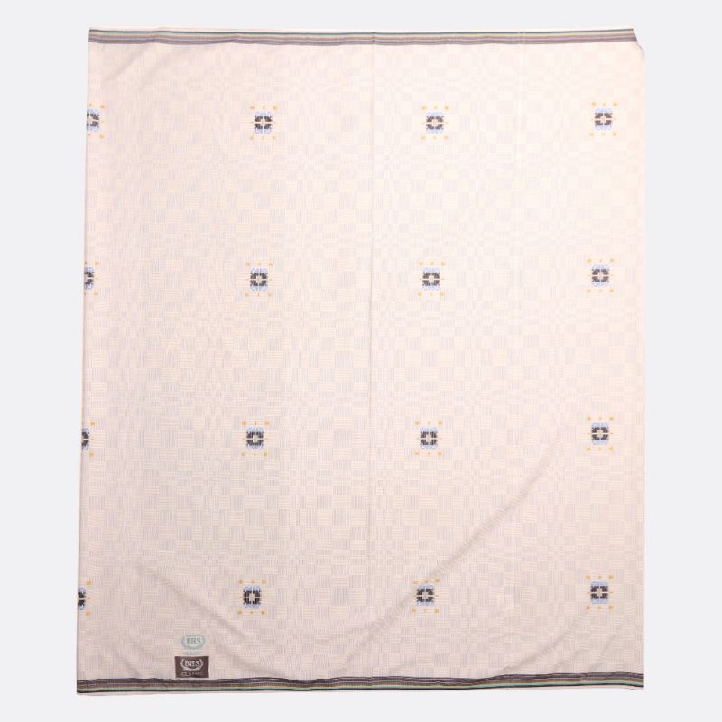 Sarung BHS Classic Silver Motif Songket DAM Putih dan Kawung dobby putih