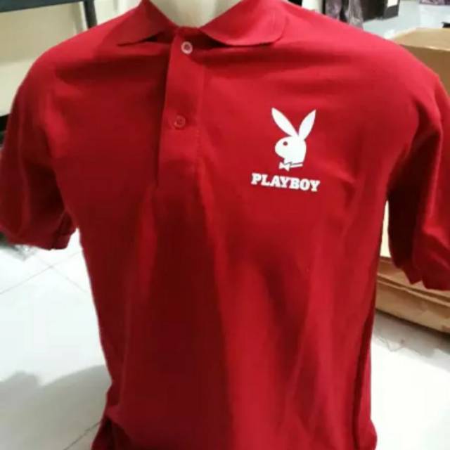 Polo Shirt Baju Kaos Kerah Playboy