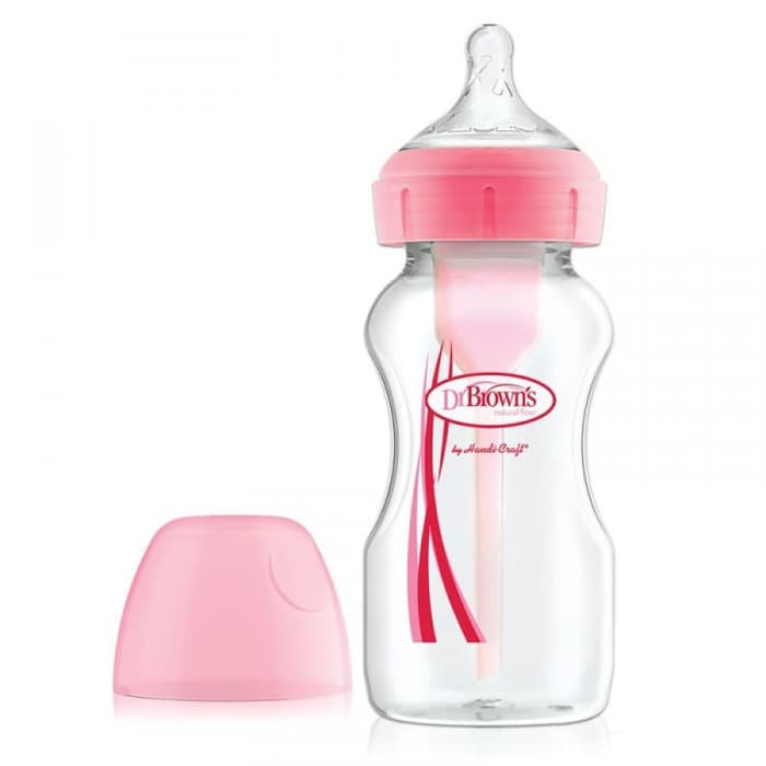 Dr Brown's PP Option Plus Wide Neck Bottle isi 1pc/270ml (Ready Pilihan Warna)