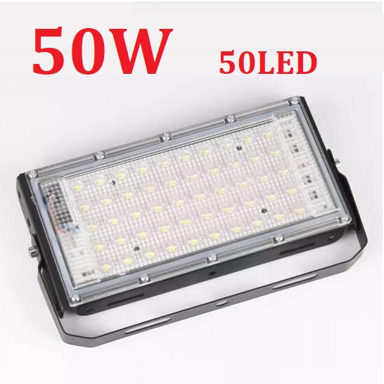 [WS]  LAMPU SOROT 50W SMD LED Flood Light IP65 Lampu Tembak 50WAT WARNA WARNI RGB