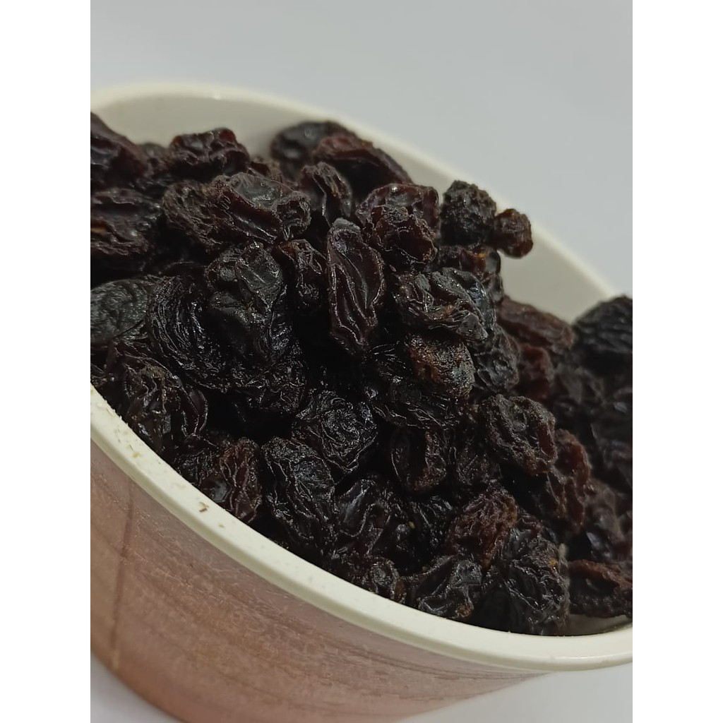 

Kismis HItam atau Dark Raisin 100gr