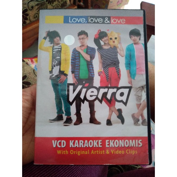 VCD Ori Vierra - Album Love Love and Love