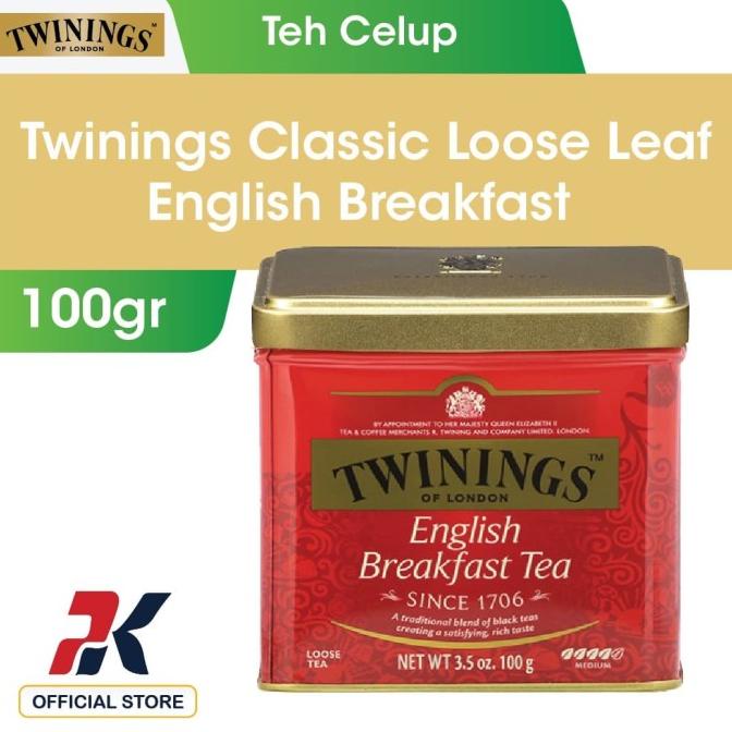 

[COD] Twinings Classic Loose Leaf English Breakfast 100gr [COD]