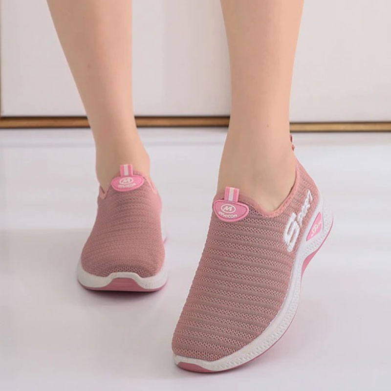 SEPATU SNEAKERS WANITA SPORTY sepatu wanita slip on - Y-1