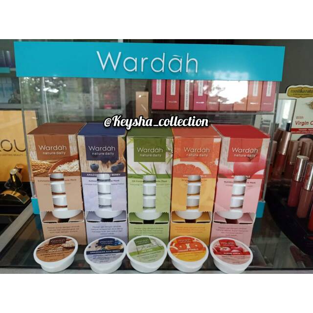 wardah masker kapsul