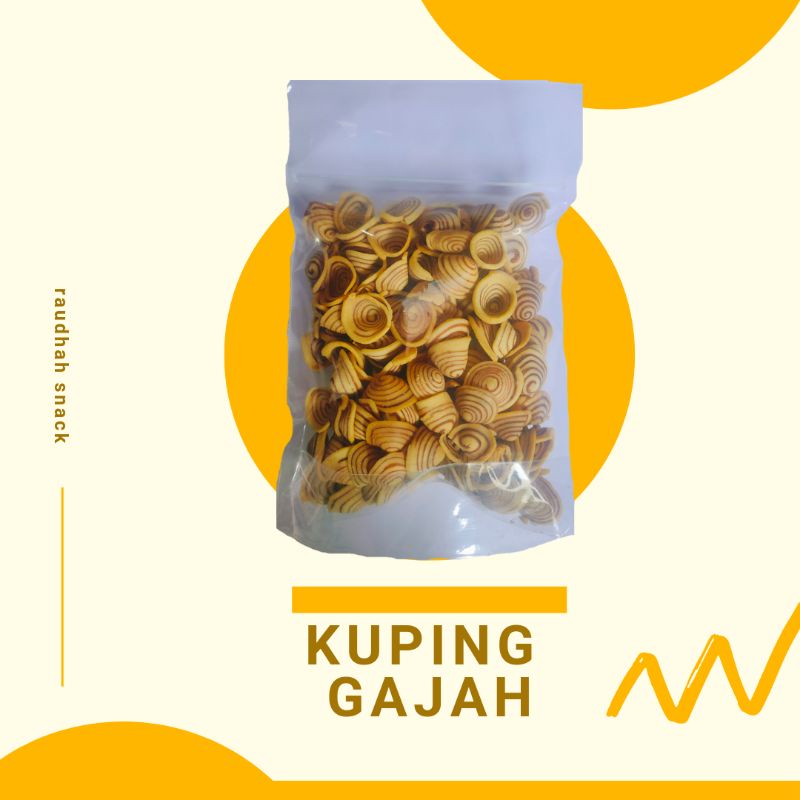 

Kuping Gajah Mini Renyah 250 gram