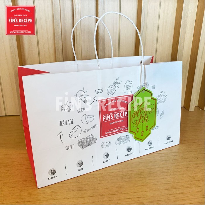 

NEW PAPER BAG STANDARD - FINS RECIPE