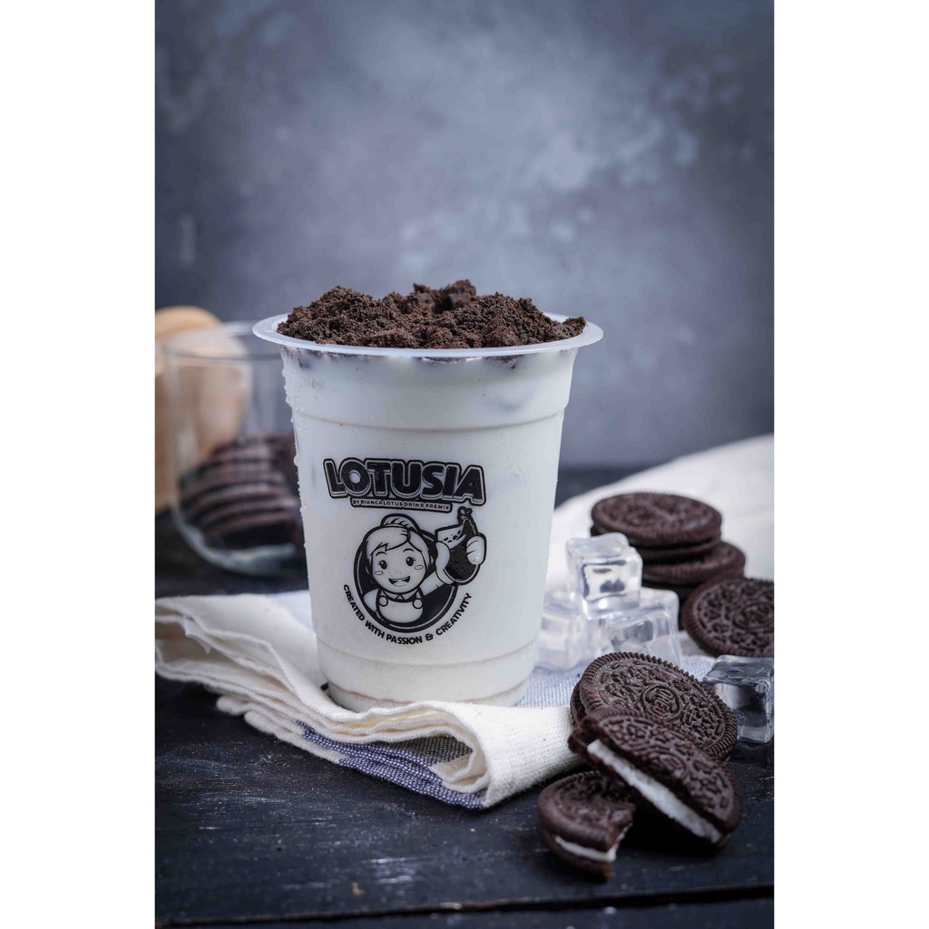 30gr Lotusia Cookies Cream Drink Premix (TRIAL PACKAGE)