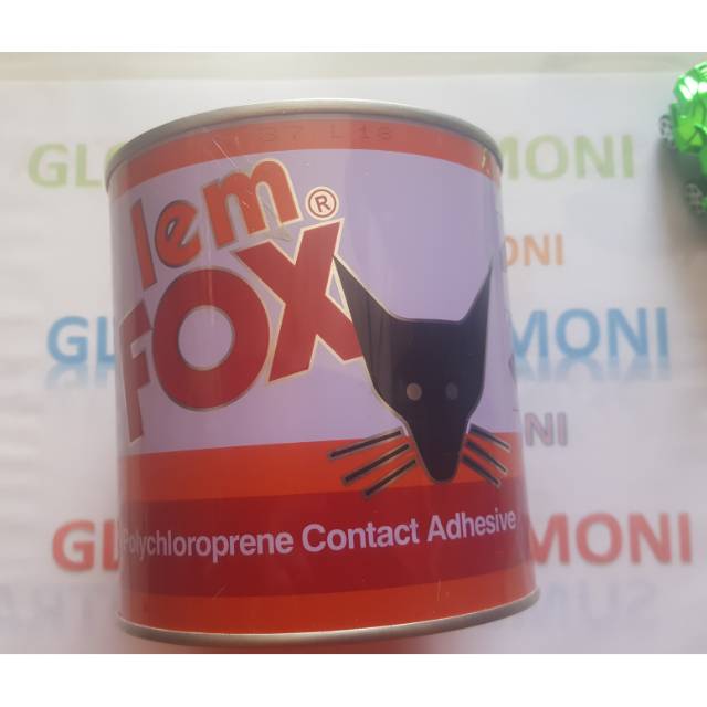 

Lem fox kuning 600g lem HPL, vinyl. lem karpet. lem kayu. lem bahan kulit