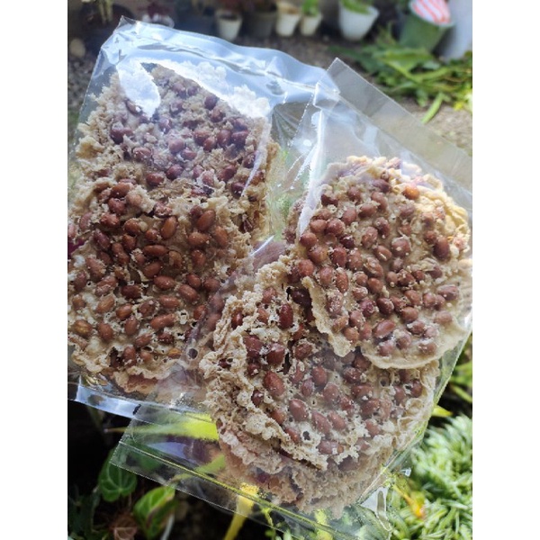 

peyek kacang bulat isi 5 biji