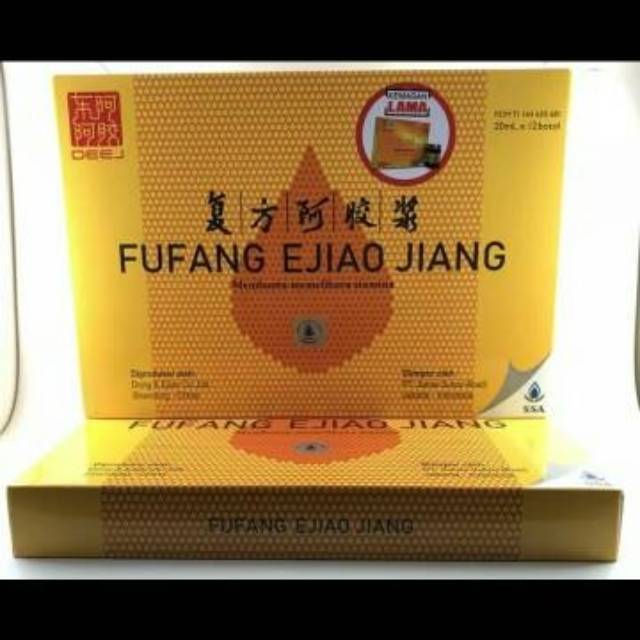 SGS FUFANG EJIAU JIANG obat tambah darah meningkatkan jumlah trombosit (12 Botol)