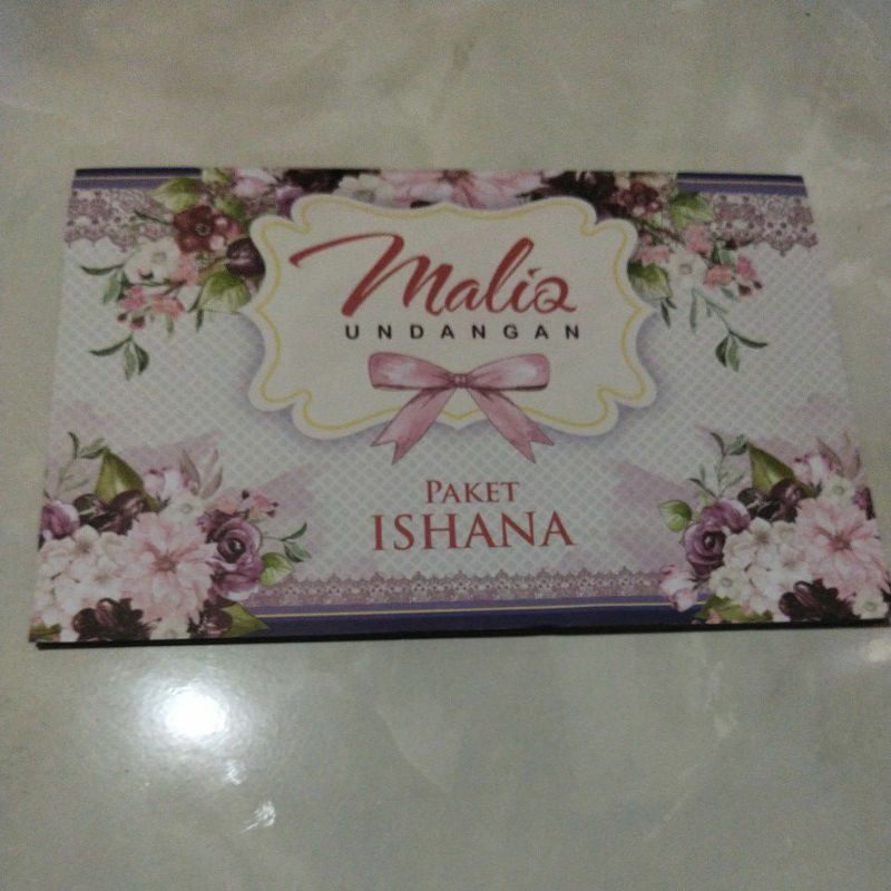 katalog undangan Maliq paket ishana