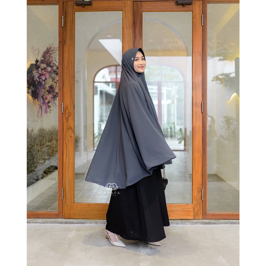 Khimar Dhyanda By Arafa Hijab - Jilbab Instan Syari - Arafah Hijab