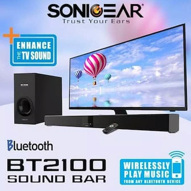 Super Sale Speaker Sonic Gear BT2100 / BT-2100 Bluetooth with Subwoofer Ready Stock