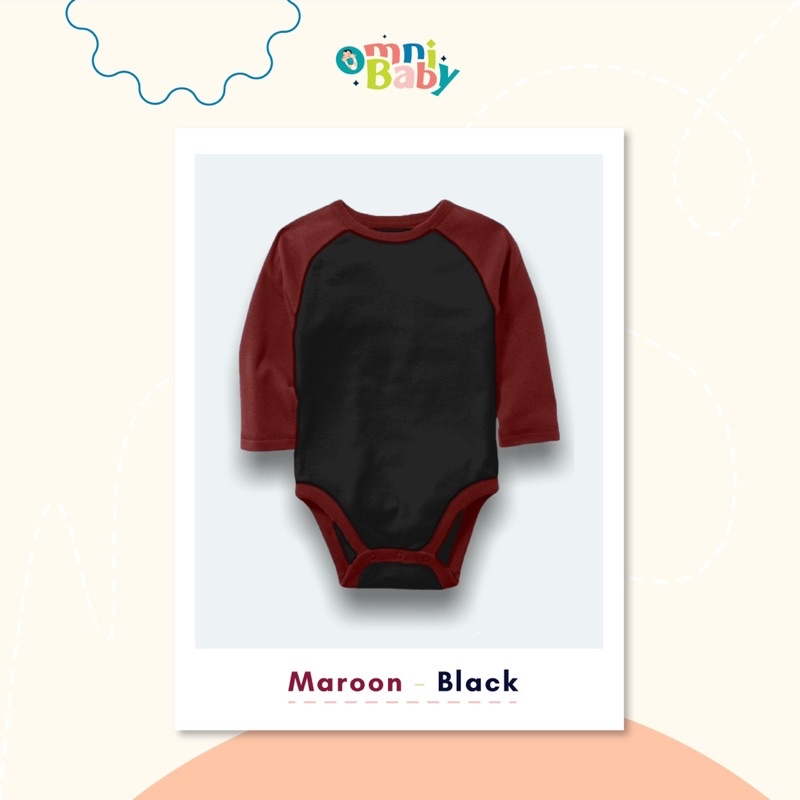 OMNIBABY Jumper Panjang Bayi Fashion Polos SNI!