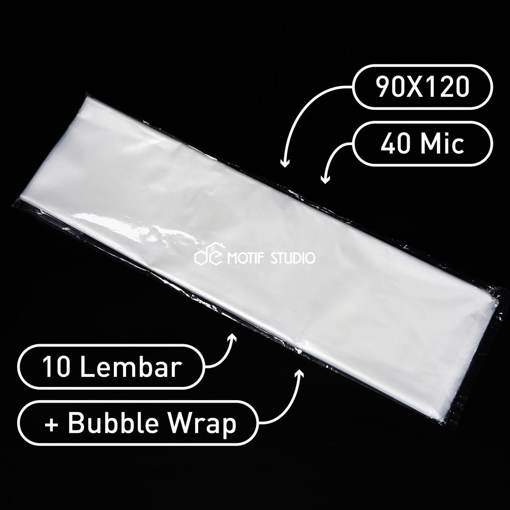 KANTONG PLASTIK PE BENING TRANSPARAN LENTUR ELASTIS PACKING BUNGKUS LAUNDRY BAJU PAKAIAN BONEKA SAMP