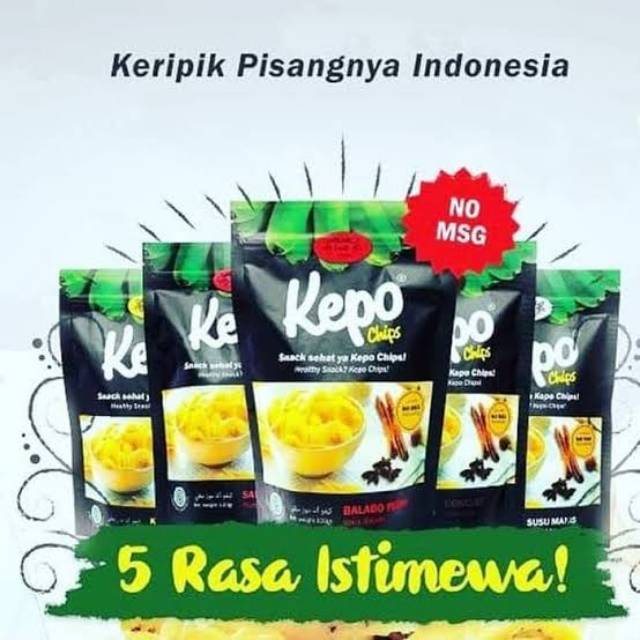 

Kepo keripik pisang kepok asli termurah kualitas premium