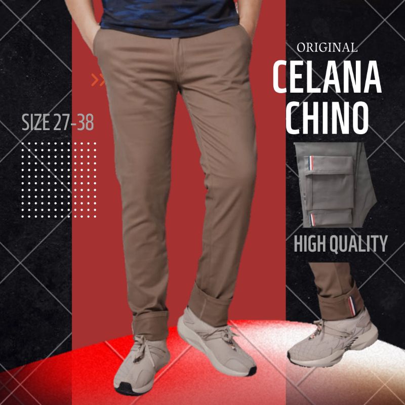 CELANA CHINO ORIGINAL/CELANA PANJANG ORIGINAL/CELANA PANJANG PRIA/CELANA PANJANG KATUN/CELANA PANJAN