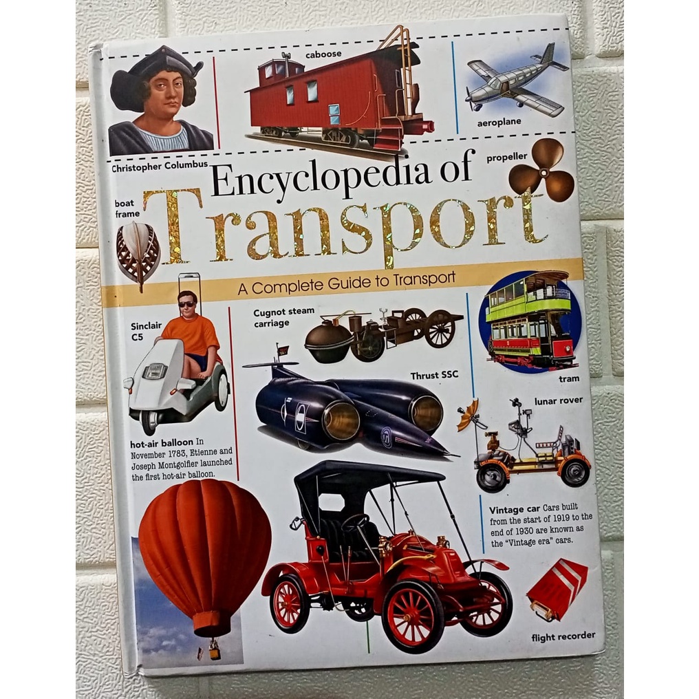 Ensiklopedia of Transport (Ori,Bekas,Preloved)