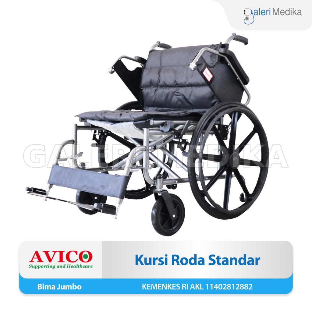 Kursi Roda Jumbo - Avico Bima Kursi Roda Standard