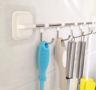 Gantungan baju Hook Tempel Tembok 5 Hooks Dapur 3M Wall Gantungan baju Hook Tempel Tembok 5 Hooks Dapur 3M Wall