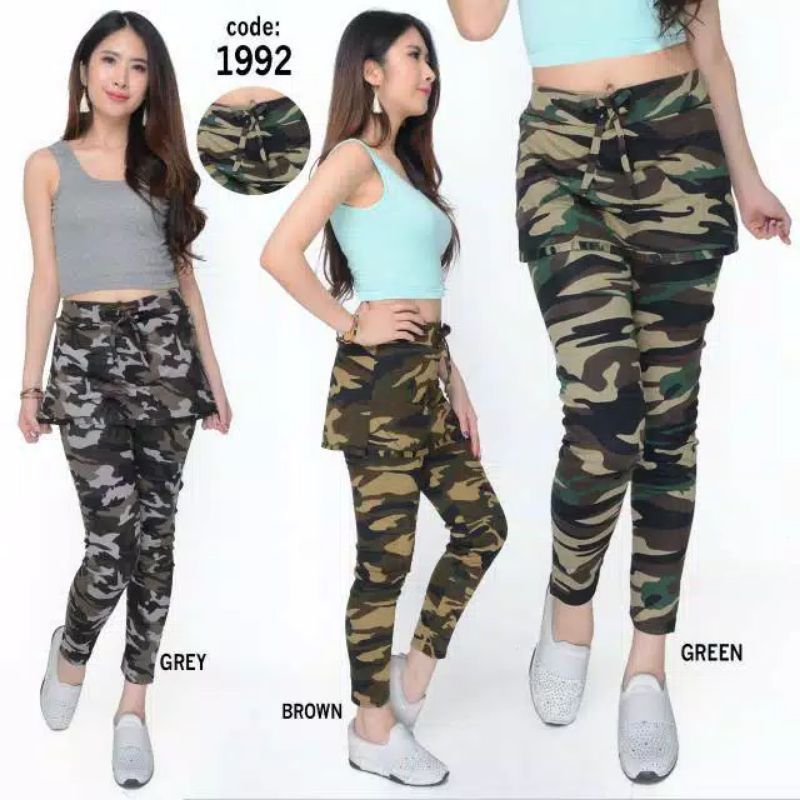Rok Celana Army Celana Rok Training Army Loreng Sport Zumba