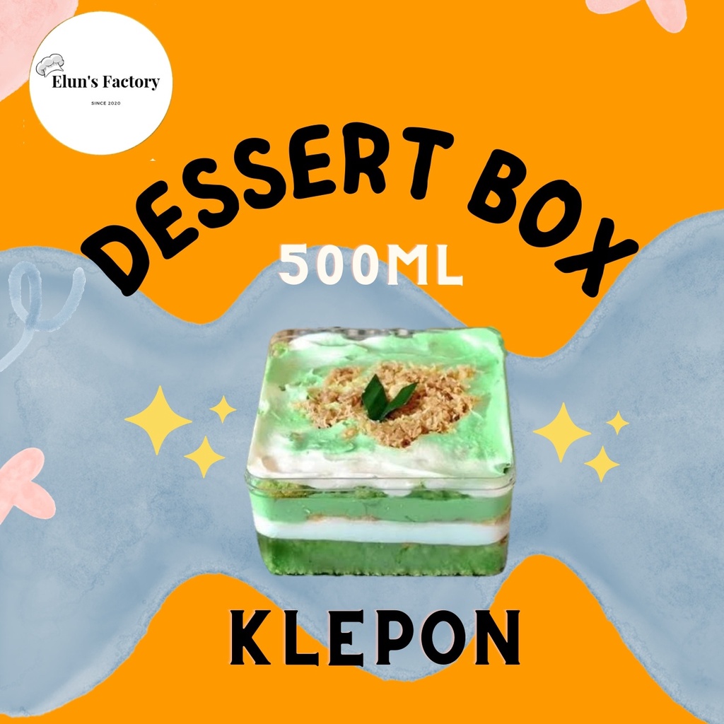 

[Dessert Box Viral 500ML] Rasa Klepon