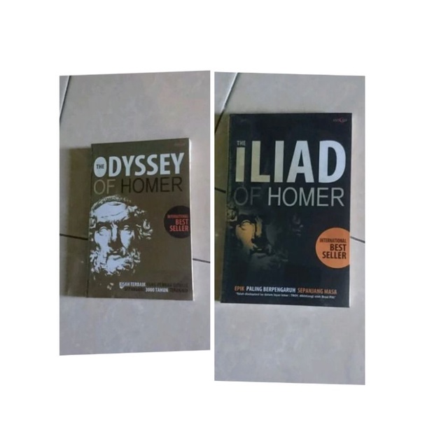The Odyssey of homer The illiad of homer