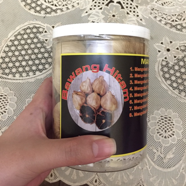 

Bawang Hitam (Black Garlic)