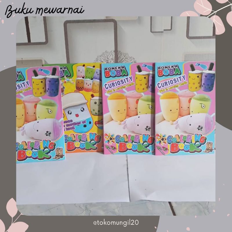 

Buku mewarnai | Boneka Boba