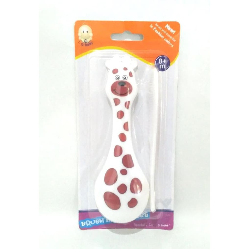 IQ Baby Sisir bayi motif jerapah