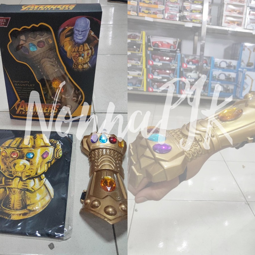 Sarung tangan thanos avengers infinity gauntlet