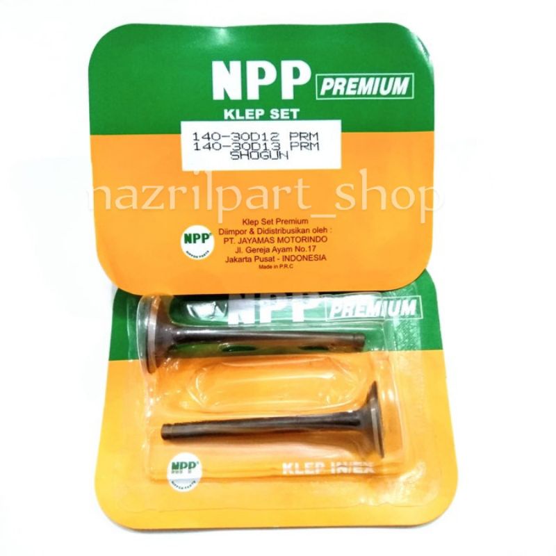 KLEP SET IN EX PAYUNG KLEP SHOGUN 110 SMASH NPP
