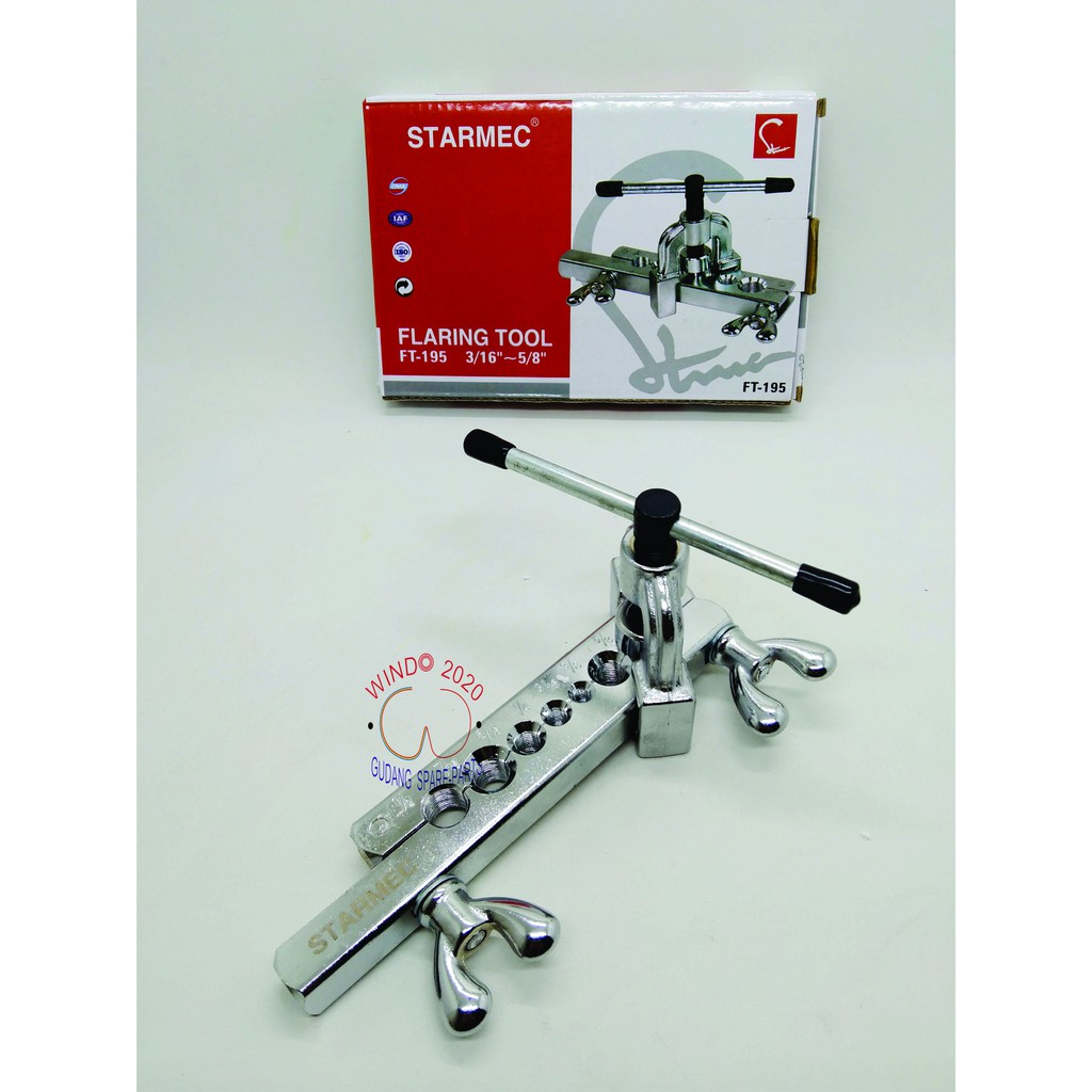 FLARING TOOL CT195 | FLARING SINGLE CT-195 | PEMBUKA PIPA AC CT 195 | FLARING MULTI  |  FT 195 FLARING TOOL