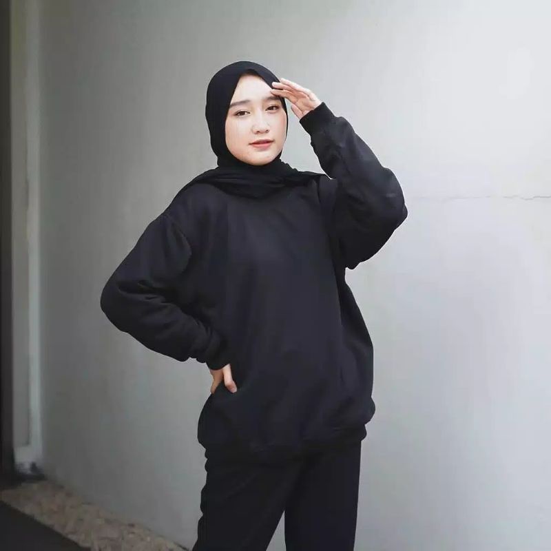 SWEATER WANITA CREWNEX ATASAN WANITA BLUSE POLOS