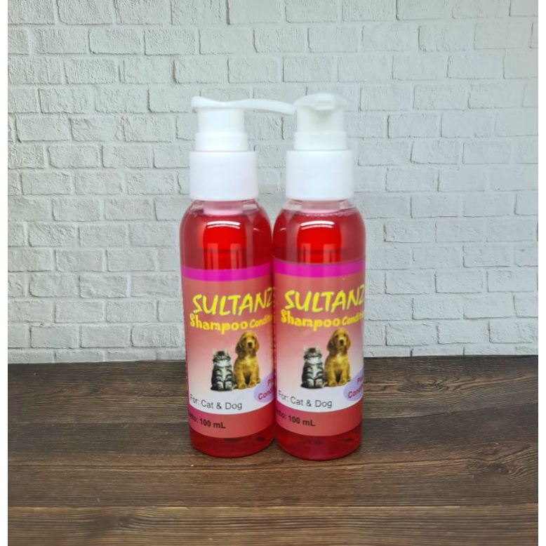 Shampoo Conditioner Sultanz Kucing Anjing 100 mL