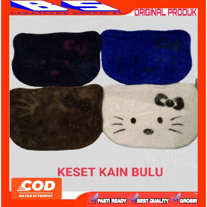 KESET BULU ANTI SLIP MURAH KEKSET KAMAR