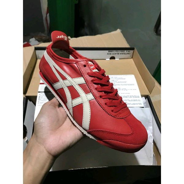 SEPATU ONITSUKA TIGER MEXICO RED ORIGINAL
