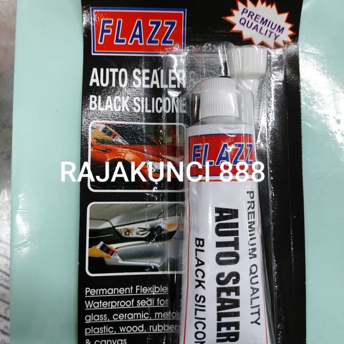 

Lem gasket autosealer FLAZZ 85grm Lem silikon tube hitam silicone