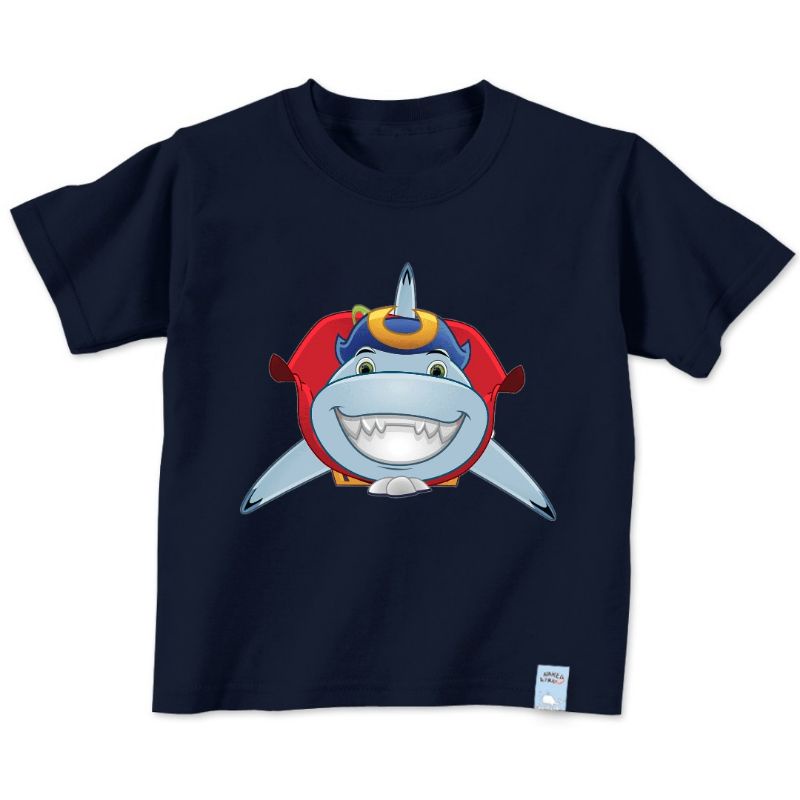 Kaos Oblong Anak Kaos Anak Baby Shark Gambar Ikan Hiu Baju Anak Kaos Distro Anak Baju Anak Ideal Untuk 2 Sampai 10Thn