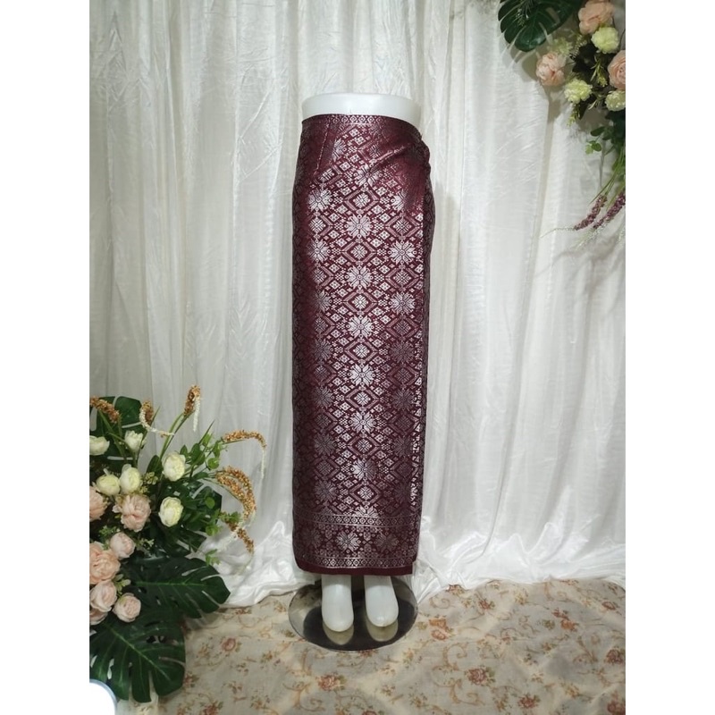 ROK SONGKET LILIT PREMIUM - SONGKET MODERN - SONGKET PALEMBANG - ROK LILIT SONGKET