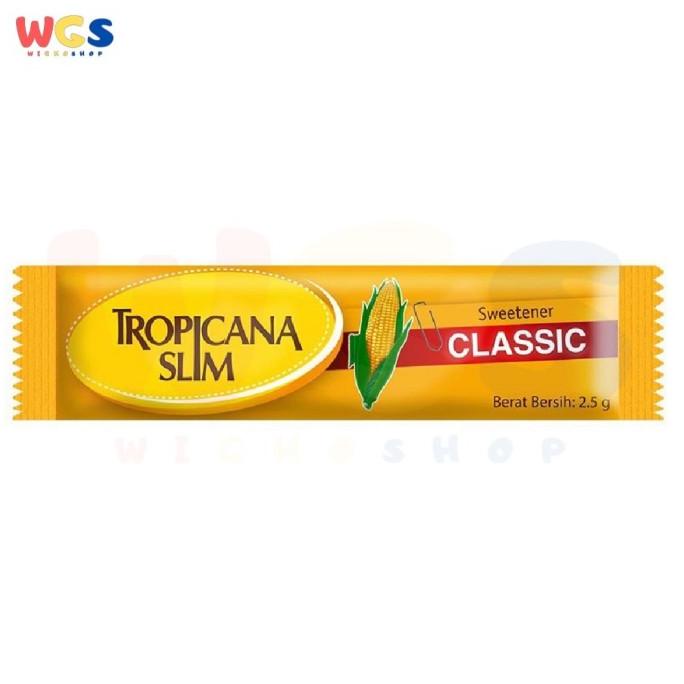 

TROPICANA SLIM CLASSIC SWEETENER 100 SACHETS X 2.5G - GULA DIET