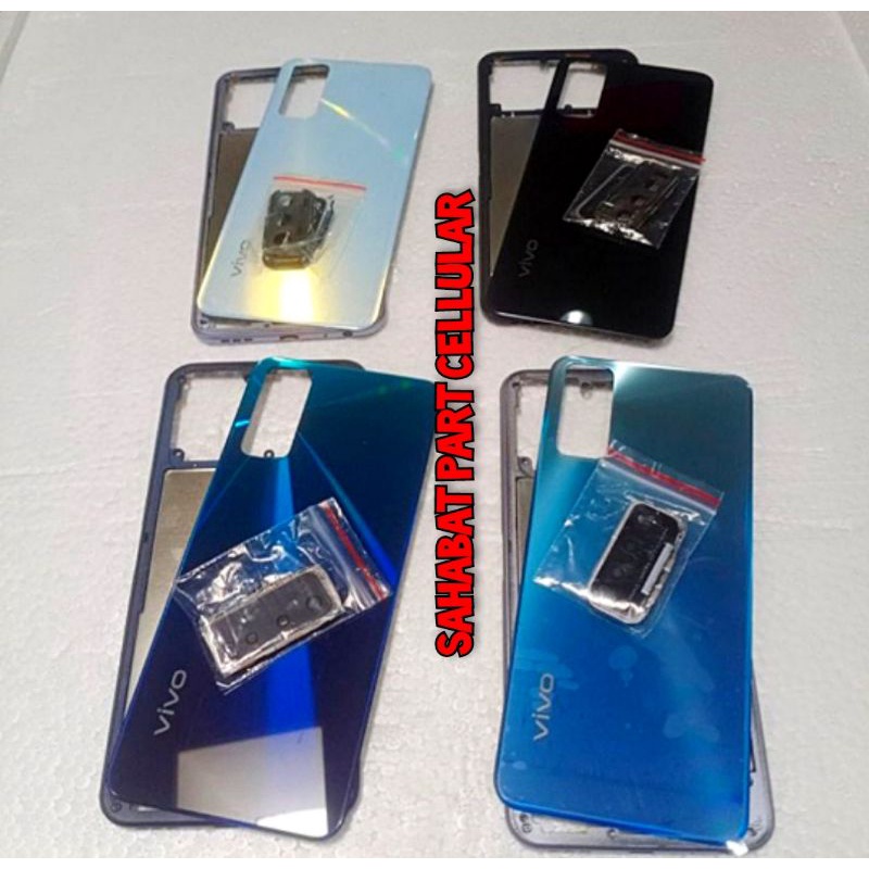 CASING HOUSING BACKDOOR BEZEL FULLSET TOMBOL VIVO Y20 Y20S Y12S Y20I Y20i ORIGINAL
