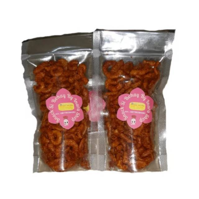 

Inaa shop Makaroni krispi Nyummy cemilan enak dan halal