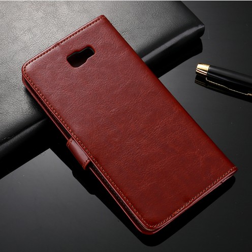 Wallet Case Samsung J7 Prime Flip Case Premium Leather