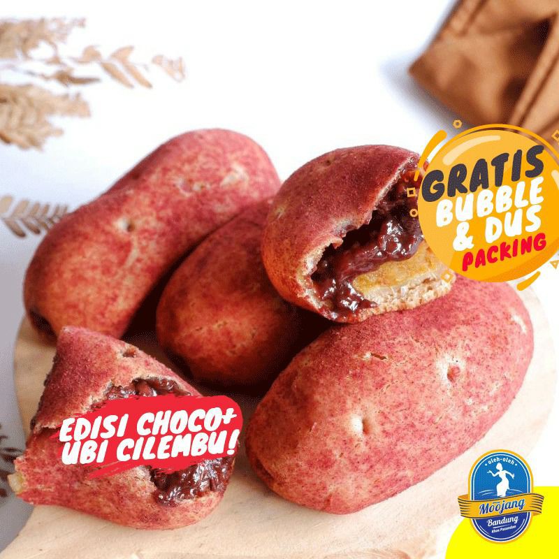 Goguma Ppang Mochi bakar edisi ubi cilembu moojang bandung filling coklat lumer ubi cilembu