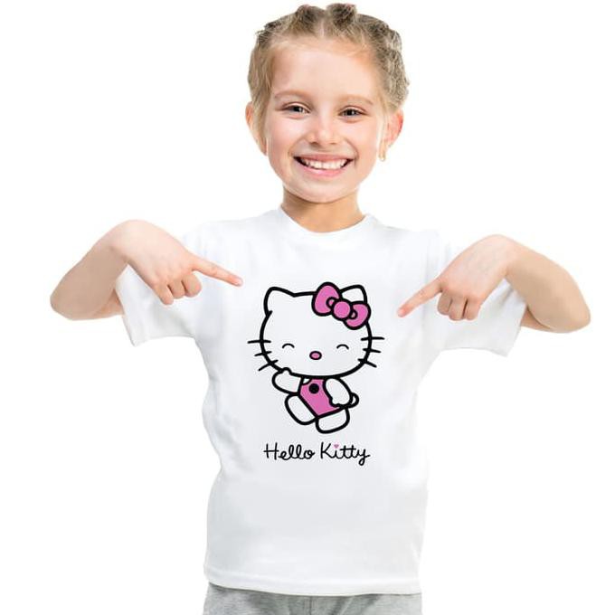 

NLS 102 (21A) CHD HELLO KITTY - 5-6 tahun, Putih
