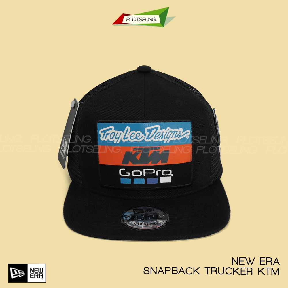 Topi SNAPBACK TRUCKER KTM Topi Distro Pria Dewasa Wanita Jaring Motocross Trail Racing Team Cap Go Pro Troy Lee Designs TLD Premium Grade Abu Hitam Navy Ukuran Pria Wanita Dewasa Unisex