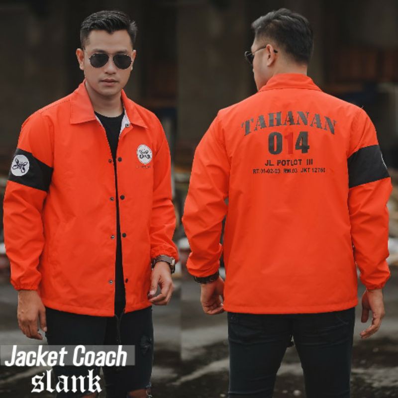 JAKET COACH SLANK | JAKET COWOK CEWEK | KEMEJA SLANKERS SLANKY