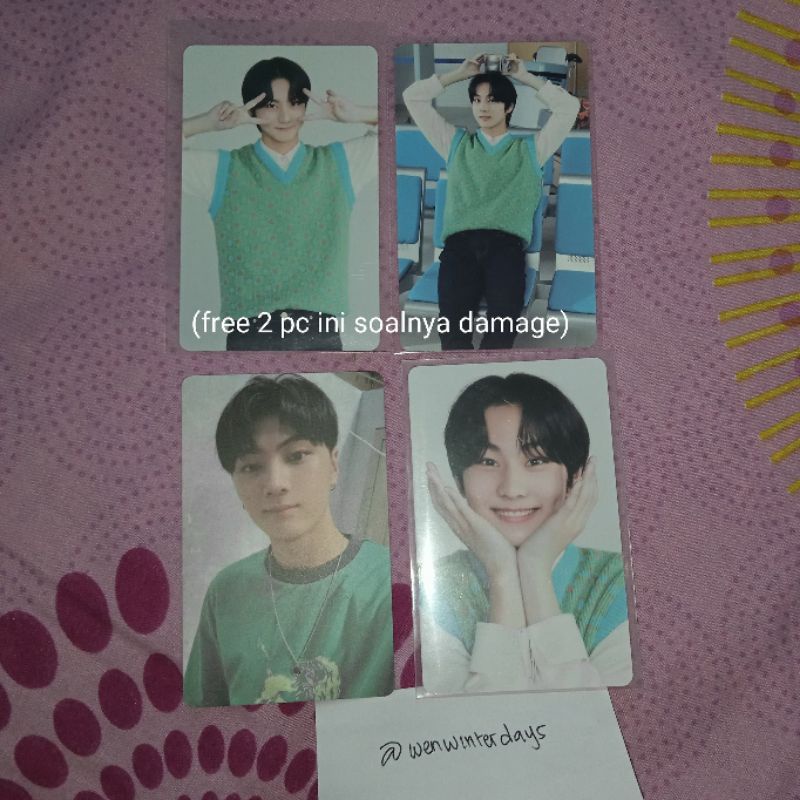 [TAKE ALL ONLY] ENHYPEN JUNGWON PHOTOCARD PC CHIBI PAIR LD LUCKYDRAW LUCKY DRAW PWS POWERSTATION DIM